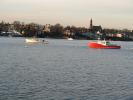 redhull, redboat, Church, village, Newport, Rhode Island, TSFD01_031