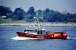Carol Coles, 1027954 Lobster Boat, Portsmouth, New Hampshire, Fishing Boat, Harbor, redboat, redhull, TSFV03P10_01