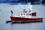 Lobster Boat, Port Clyde, Saint George peninsula, Saint George, Knox County, Maine, TSFV03P12_08