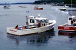 Luke William, Lobster Boats, Harbor, Port Clyde, Saint George peninsula, Saint George, Knox County, Maine, TSFV03P12_09
