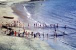 Beach, Net, sand, ocean, people, Mexico, TSFV04P02_04