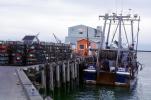 Nets, Crab Pots, Michele Ann, Docks, Harbor, Crescent City, TSFV04P03_04