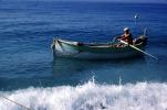 Rowboat, rowing, Beach, Portugal