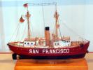 San Francisco, Lightship Model, Lightvessel #83, LV 83 WAL 513, Built 1904, Pacific, West Coast, Lighthouse Ship, Lightvessel, TSMD01_003
