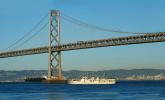 San Francisco Oakland Bay Bridge, USS Potomac Presidential Yacht, National Historic Landmark, TSPD01_011