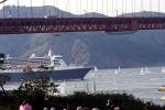 Queen Mary 2, Golden Gate Bridge, IMO: 9241061, Ocean Liner, Cunard Line, Steamship, TSPD01_122