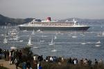 Queen Mary 2 enters San Francisco Bay, IMO: 9241061, Ocean Liner, Cunard Line, Steamship, TSPD01_130