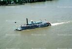 Paddle Wheel Steamer, Mississippi River, New Orleans, TSPV01P05_13