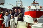Family aboard Red & White fleet boat