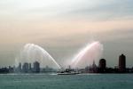New York City, Fireboat Spraying Water for Mercury, TSPV04P03_04