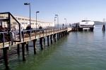 Pier, Passenger Ferry, Docked, Mare Island Ferry, Ferryboat, TSPV05P01_13
