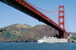 Golden Gate Bridge, Sightseeing Boat, Hornblower, Marin Headlands, TSPV05P02_10