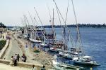 Waterfront, Docks, Nile River, Luxor