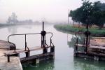 lock, Canal duBurgone, river boat, Burgundy, TSPV05P10_01