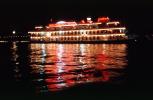 San Francisco Belle, IMO: 102618, nigth, nightime, reflection, tranquility, Night, Exterior, Outdoors, Outside, Nighttime, TSPV05P11_17