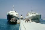 Pier, Dock, Orpheus, Stella Oceanis, Kusadasi Tugboat, Docks, Cruise Ships, 1972, 1970s, TSPV05P12_18