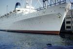 SS Olympia, IMO 5262835, Steamship, Cruise Ship, Dock, 1968, 1960s, TSPV05P14_08
