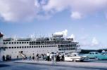Chevy Impala, Cars, People, Lifeboats, Bahama Star, Cruise Ship, Ocean Liner, Cruiseliner, 1965, 1960s, TSPV05P15_07