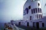 Princess Cahla Cruise Ship smokestack, Italy, Mediterranean Sea,, TSPV06P05_18