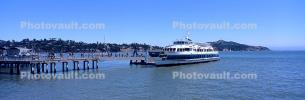 Golden Gate Ferry, Ferry, Ferryboat, Panorama, Angel Island, Belvedere, TSPV06P08_03