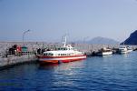 Freccia Dello Stretto, Hydrofoil, Dock, Harbor, Ferry, Ferryboat, Capri Island