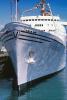 Cruise Ship, Bow, Anchor, Fairsea, Sitmar, Vancouver, Canada, Dock, Ocean Liner, TSPV08P04_01B