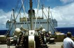 Anchor Chains of Matsonia, Matsonia, Cruise Ship, IMO: 5229223, 1963, 1960s