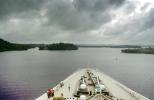 Ship Bow, Panama Canal, Gatun Lake, TSPV08P06_01