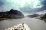 Ship Bow, Panama Canal, Gaillard Cut
