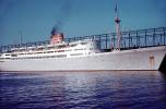 M/S BERGENSFJORD, steamship, Ocean Liner, dock, steamer, IMO: 5042120, Cruise Ship