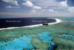 Shipwreck on a Barrier Reef, rusting
