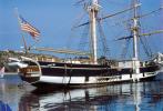 replica of the Pilgrim, Brig, lifeboat, Richard Henry Dana Jr., Dana Point, California, TSTV01P04_19