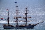 Cuauhtemoc, 3-masted steel barque, Steel-hulled sail training vessel, windjammer, Mexican Navy, Mexico, TSTV02P01_07