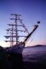 Cuauhtemoc, 3-masted steel barque, Steel-hulled sail training vessel, windjammer, Mexican Navy, Mexico, TSTV02P01_11