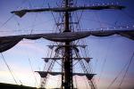 Cuauhtemoc, 3-masted steel barque, Steel-hulled sail training vessel, windjammer, Mexican Navy, Mexico