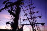 Cuauhtemoc, 3-masted steel barque, Steel-hulled sail training vessel, windjammer, Mexican Navy, Mexico, TSTV02P01_15