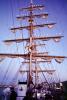 Cuauhtemoc, 3-masted steel barque, Steel-hulled sail training vessel, windjammer, Mexican Navy, Mexico, TSTV02P01_16