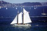 Alma flat-bottomed scow schooner, National Historic Landmark, San Francisco Maritime National Historical Park 