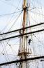 Mast, Rigging, Cutty Sark, Greenwhich, England, TSTV02P06_07