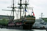 Stad Amsterdam, 3-masted steel ship, clipper