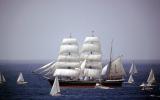 Star of India, full-rigged iron windjammer ship, Barque, museum ship