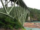 Deception Pass Bridge, Floating Logs, Rafeet, Whidbey Island, Washington State Route-20, Oak Harbor, TSWD01_112