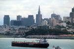 Finesse, Crude Oil Tanker, EURONAV, Ship, IMO: 9236016, San Francisco Skyline, Fort Mason, TSWD02_088