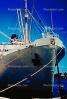 RMS Queen of Bermuda, Furness Line vessel, Harbor, Harbour, Pier, Dock, Hamilton, mid-century cruise liner, 1950s, TSWV01P01_03B.1719