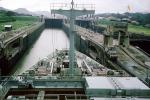 Panama Canal Mules, Gatun Locks, 1966, 1960s