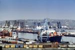 Maersk Containership, Port Newark, Cranes, Loading, Unloading, Dock, Harbor, Adrian Maersk, Containership, Gantry Crane, IMO: 9260457