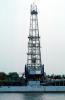 ODECO, oil drilling ship, Derrick, rig, Mississippi River, New Orleans