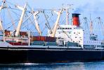Copiapo Containership, Mississippi River, New Orleans, Crane, TSWV01P09_14B
