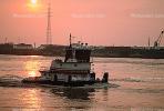 Tugboat, Pusher Tug, Mississippi River, New Orleans, TSWV01P10_01.1719