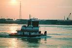 Tugboat, Pusher Tug, Mississippi River, New Orleans